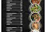 design a stylish menu with a qr code for digital access